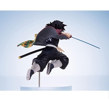 Sehr schöne Statue von Giyu Tomioka aus Demon Slayer: Kimetsu no Yaiba. Diese Figur aus Aniplex' Conofig-Reihe ist sehr detailliert, ca 14 cm groß und wird inkl. Base in einer bedruckten Fensterbox geliefert. Ein tolles Sammlerstück für Demon Slayer Kimet